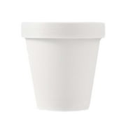 Blasgw Set of 5 Multi-color Plastic 200ml Cups for Ice Cream, Cocktails, Face Masks - Eco-friendly, Reusable, Perfect for Parties, Weddings, Daily Use White